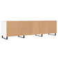 OmkarWood Oslo Floor-Standing TV Unit – Scandinavian White