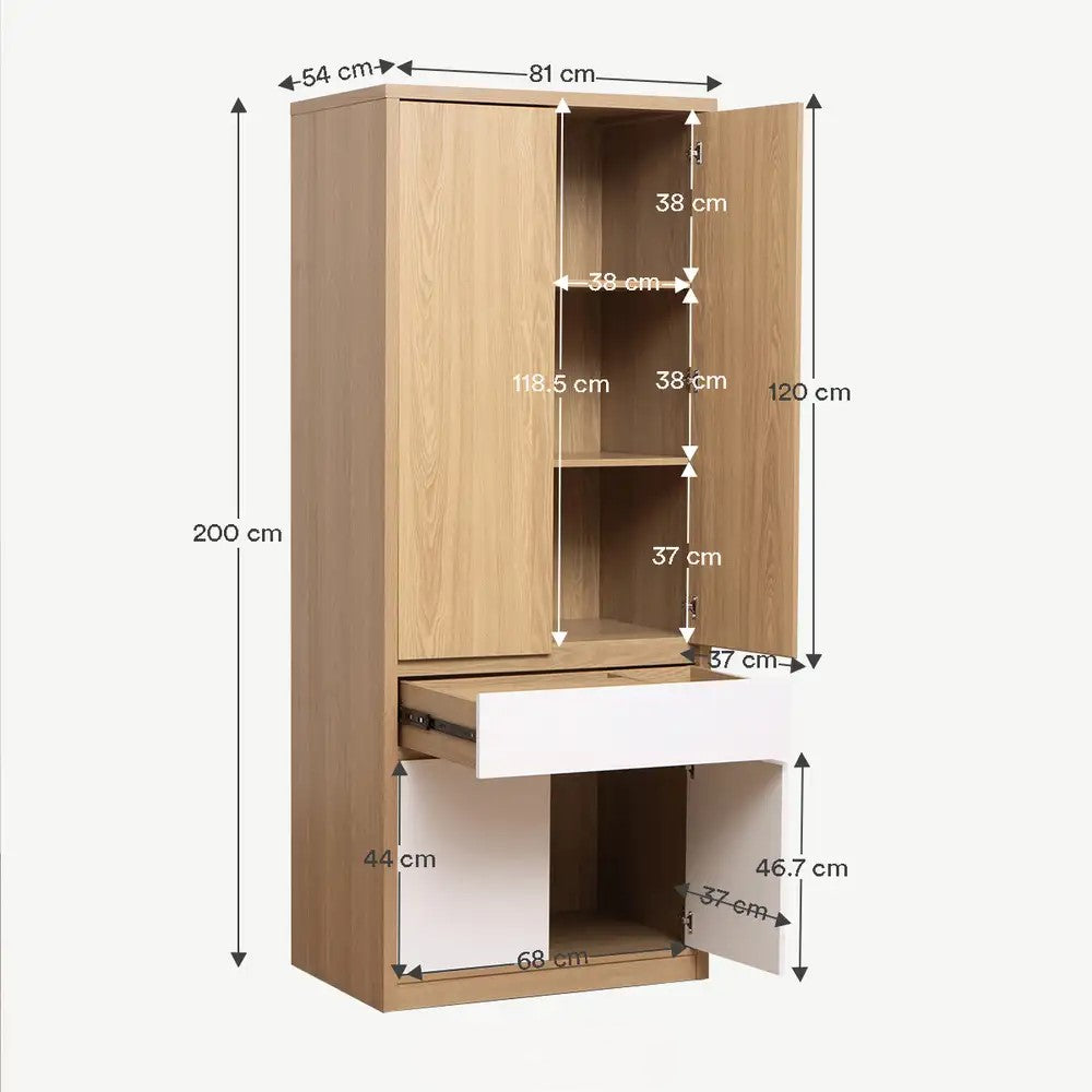 Heim Studio KATO 2-Door Wardrobe
