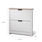 Suseela 8-Pair Flip-Down Shoe Cabinet by OmkarWood Furniture