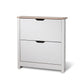 Suseela 8-Pair Flip-Down Shoe Cabinet by OmkarWood Furniture