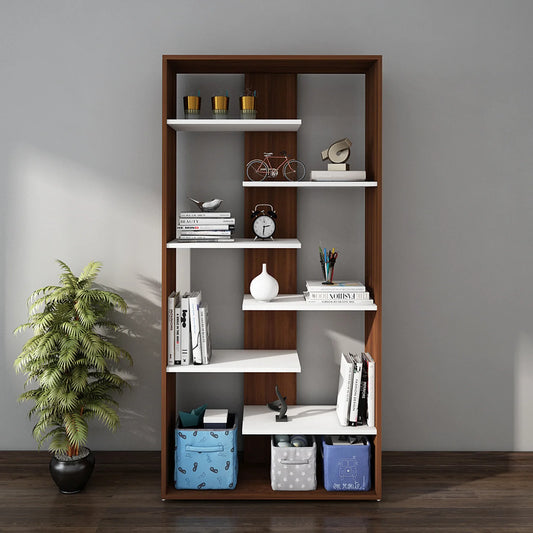 OmkarWood "Vista" Modern Bookcase