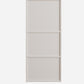 OmkarWood Prestige 3-Tier File Cabinet – White Elegance Series