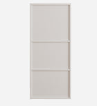 OmkarWood Prestige 3-Tier File Cabinet – White Elegance Series