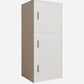 OmkarWood Prestige 3-Tier File Cabinet – White Elegance Series