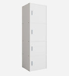 OmkarWood Prestige 4-Tier File Cabinet – White Elegance Series