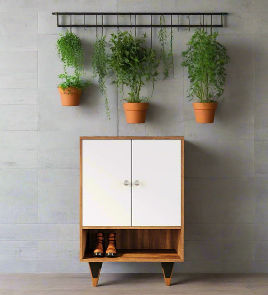 AltoCraft Premium Engineered Wood Shoe Cabinet