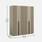 LineaLux Premium MDF Wardrobe