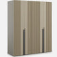 LineaLux Premium MDF Wardrobe