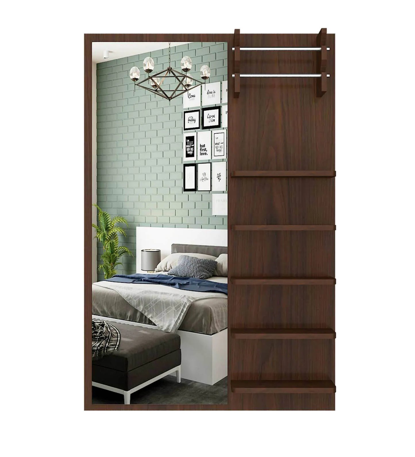 Omkarwood "Élan" Premium Wall-Mounted Dressing Unit