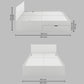Arden Queen size bed with Drawer Storage