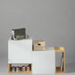 Modora Duo-Tone Premium EngineeredWood Shoe Cabinet