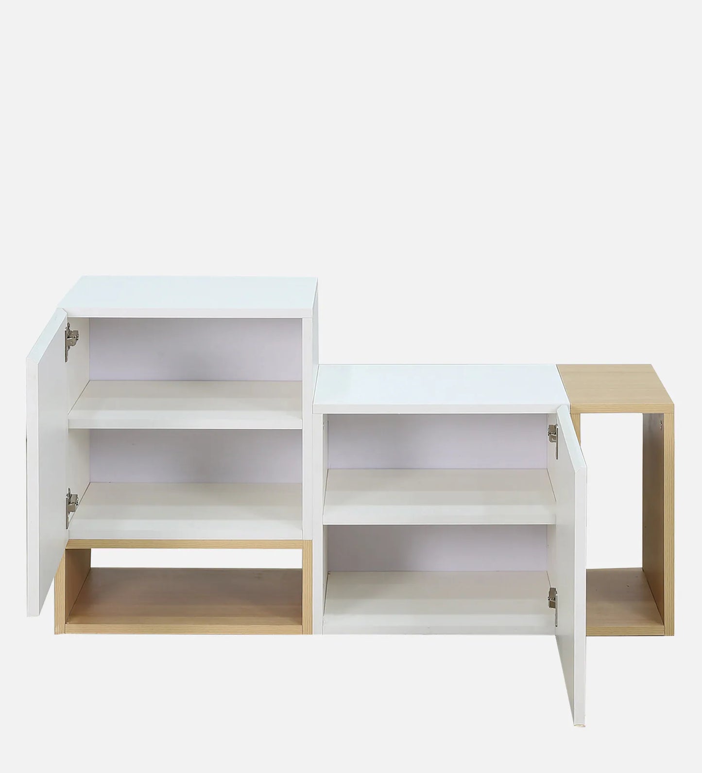 Modora Duo-Tone Premium EngineeredWood Shoe Cabinet