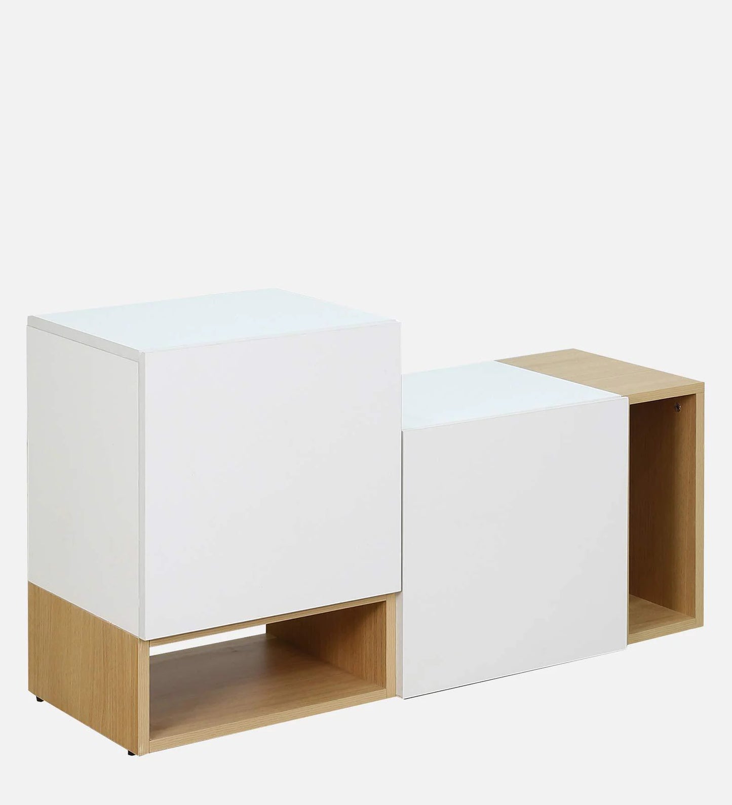 Modora Duo-Tone Premium EngineeredWood Shoe Cabinet