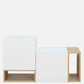 Modora Duo-Tone Premium EngineeredWood Shoe Cabinet