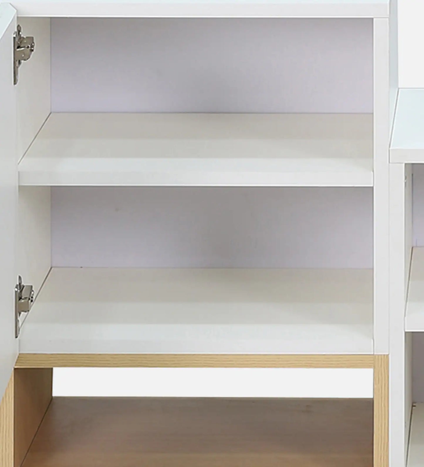 Modora Duo-Tone Premium EngineeredWood Shoe Cabinet