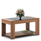 Omkarwood “LuxeEdge” Modern Coffee Table
