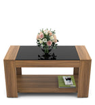Omkarwood “LuxeEdge” Modern Coffee Table