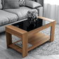 Omkarwood “LuxeEdge” Modern Coffee Table