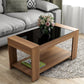Omkarwood “LuxeEdge” Modern Coffee Table