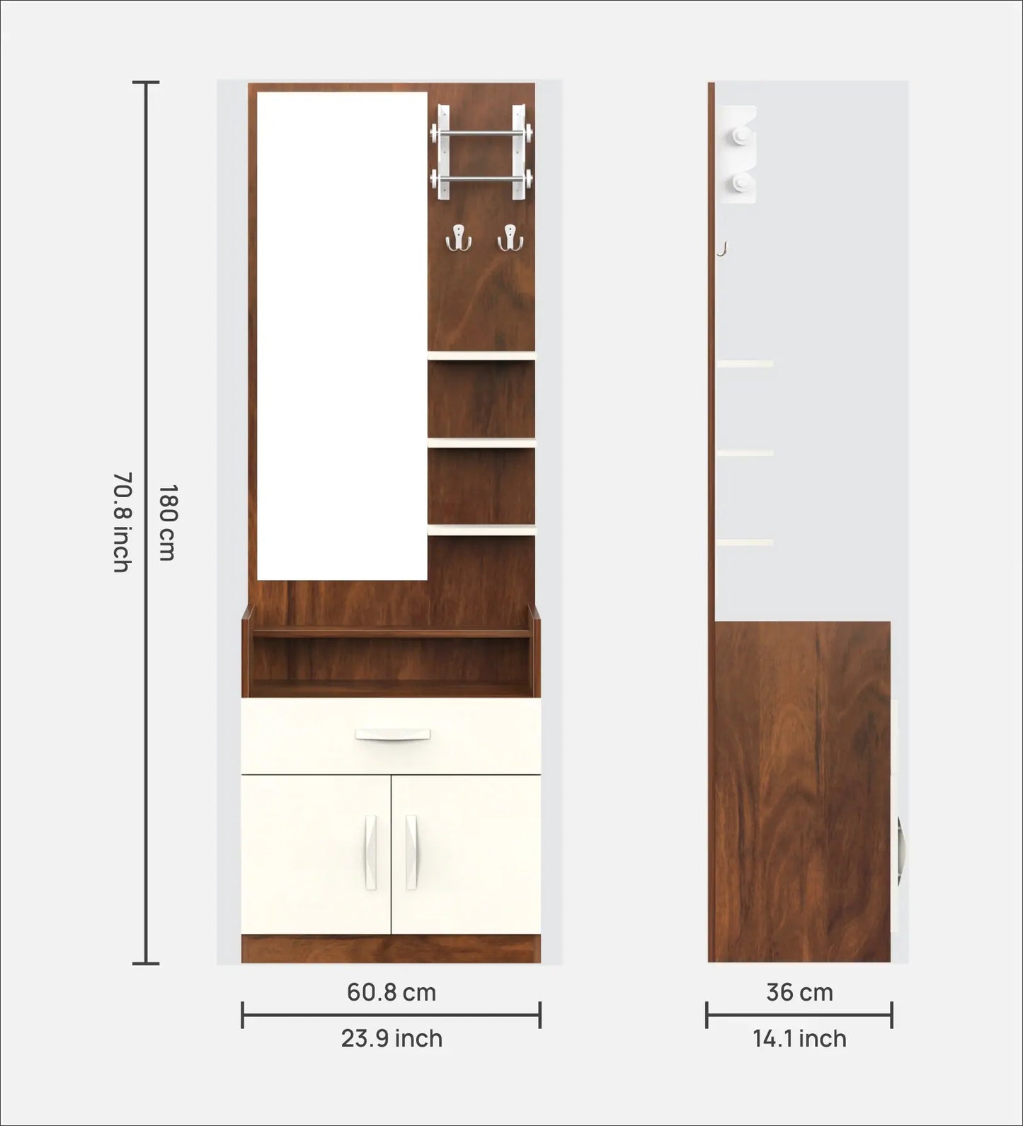 Omkarwood Elanza Premium Dressing Unit