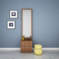 Elara Modern Dressing Unit with Full-Length Mirror