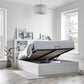Hydraulic Lift Storage Bookcase Bed