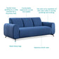 Sapphire Blue Velvet 3+1+1 Sofa Set – Luxurious Comfort & Modern Design