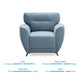 Mineral Blue Velvet 3+1+1 Seater Sofa Set – Modern Luxury with Plush Comfort