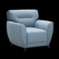 Mineral Blue Velvet 3+1+1 Seater Sofa Set – Modern Luxury with Plush Comfort