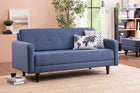 Fabric 3 Seater Sofa in Grace Denim Color