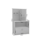 Alto Modern Side Table with Display Shelves