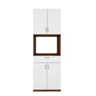 Tall Kitchen Crockery & Oven Storage Unit