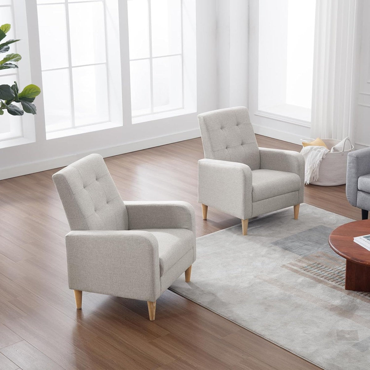 Oka Upholstered Accent Chair