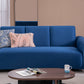 Sapphire Blue Velvet 3+1+1 Sofa Set – Luxurious Comfort & Modern Design