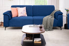 Sapphire Blue Velvet 5-Seater Sofa Set (3+1+1) – Elegant & Comfortable Living Room Furniture