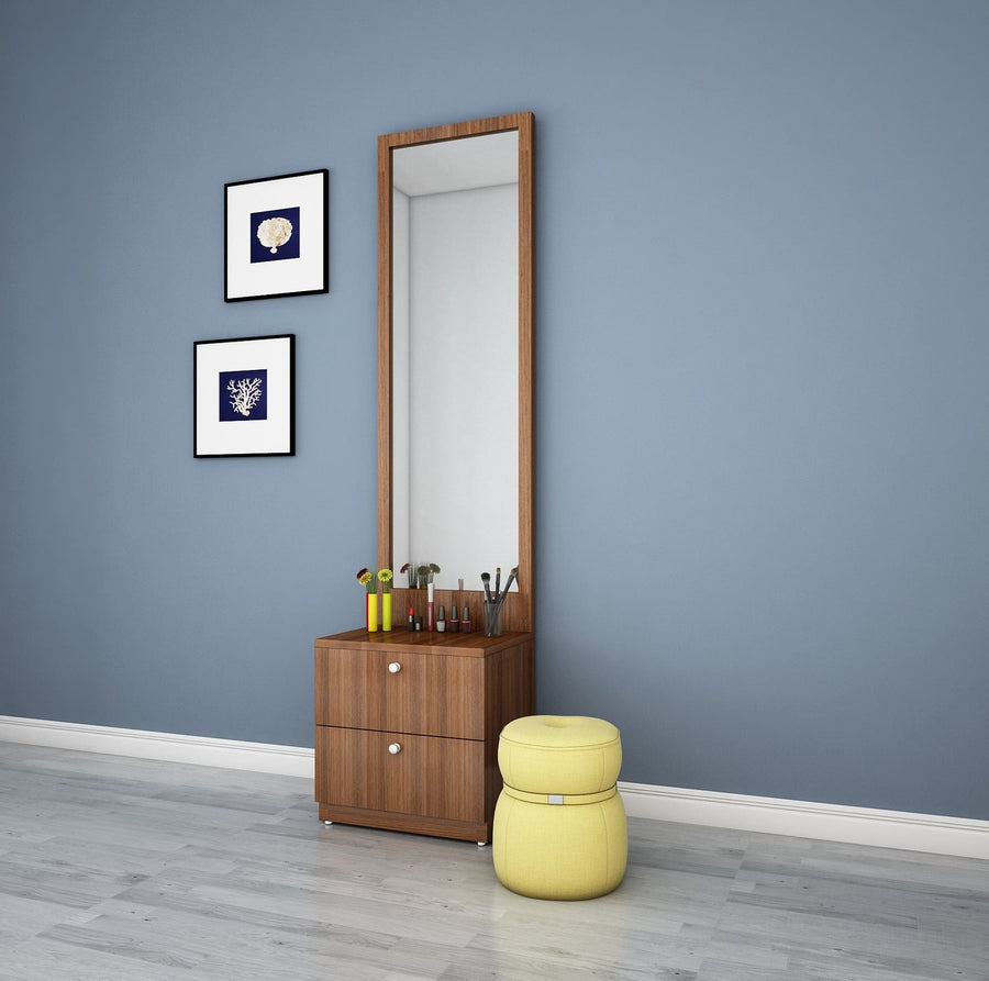 Elara Modern Dressing Unit with Full-Length Mirror