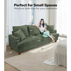 Corduroy 3-seater sofa