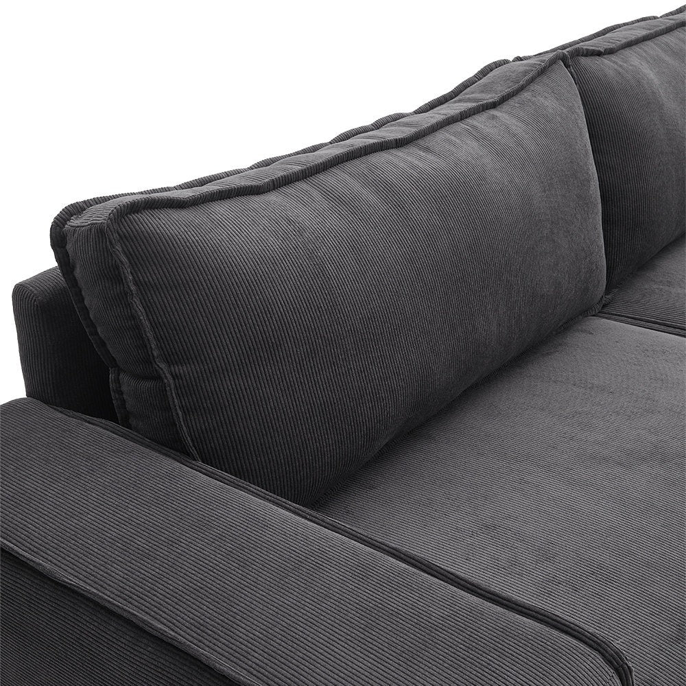 Marvita 230Cm Square Arm Sofa