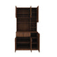 Crockery Unit – Walnut Finish