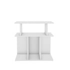 The Koda Modular End Table (White "S" Shape)