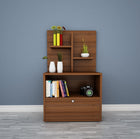 Alto Modern Side Table with Display Shelves