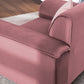 Velvet 1 Seater Sofa in Blush Pink Color