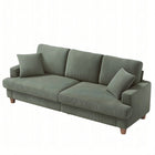 Corduroy 3-seater sofa