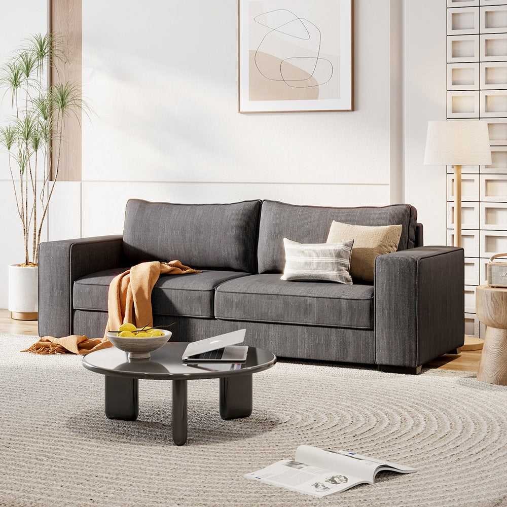 Marvita 230Cm Square Arm Sofa