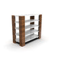Modern Open Shoe Rack – 5 Tier Wooden Footwear Organizer (Holds 12–16 Pairs)