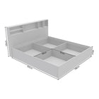 The Nova King Bed with Storage