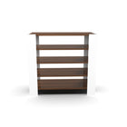 5-Tier Open Shoe Rack – Wooden Footwear Organizer (Holds 12–16 Pairs)