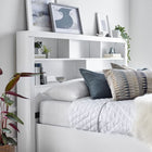 Hydraulic Lift Storage Bookcase Bed