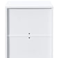 Luna 3-Drawer White Bedside Table