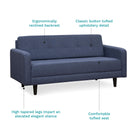 Fabric 3 Seater Sofa in Grace Denim Color